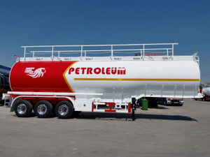 Semirremolque cisterna con tanque de combustible de aleaci&oacute;n de aluminio de 50000 litros 